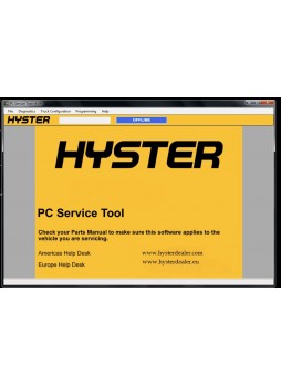 Hyster PC Service Tool v4.89 (With Level 0-4 license) for Mult PCs